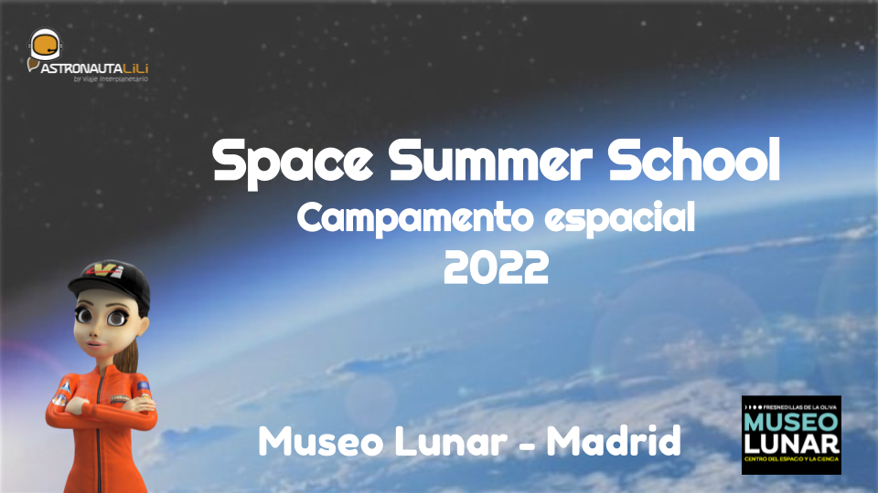 Campamento Espacial del 27 de junio al 8 de julio – De lunes a viernes de 9:30 a 17:00.